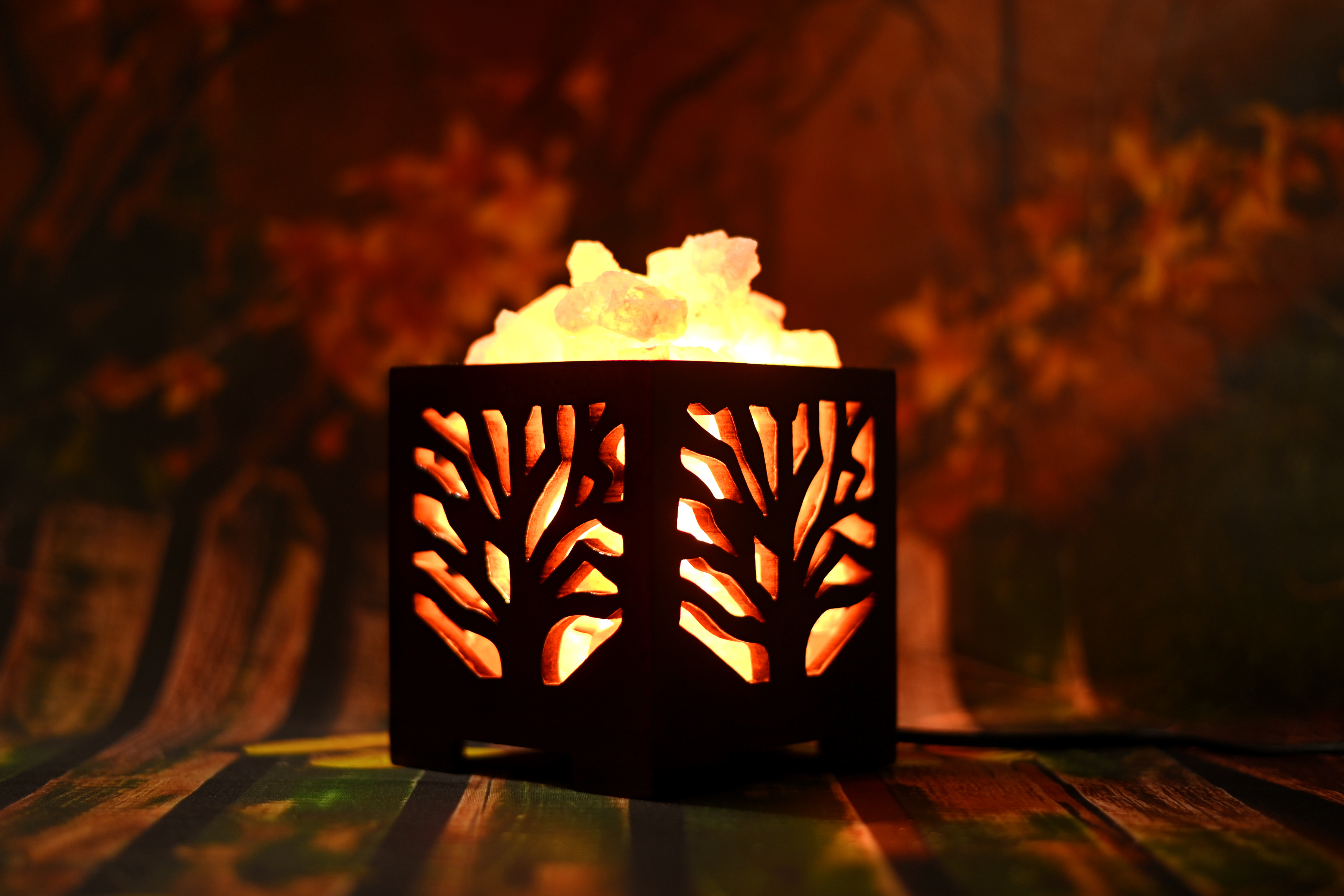 Tree of Life Salt Lamp - Small view 3