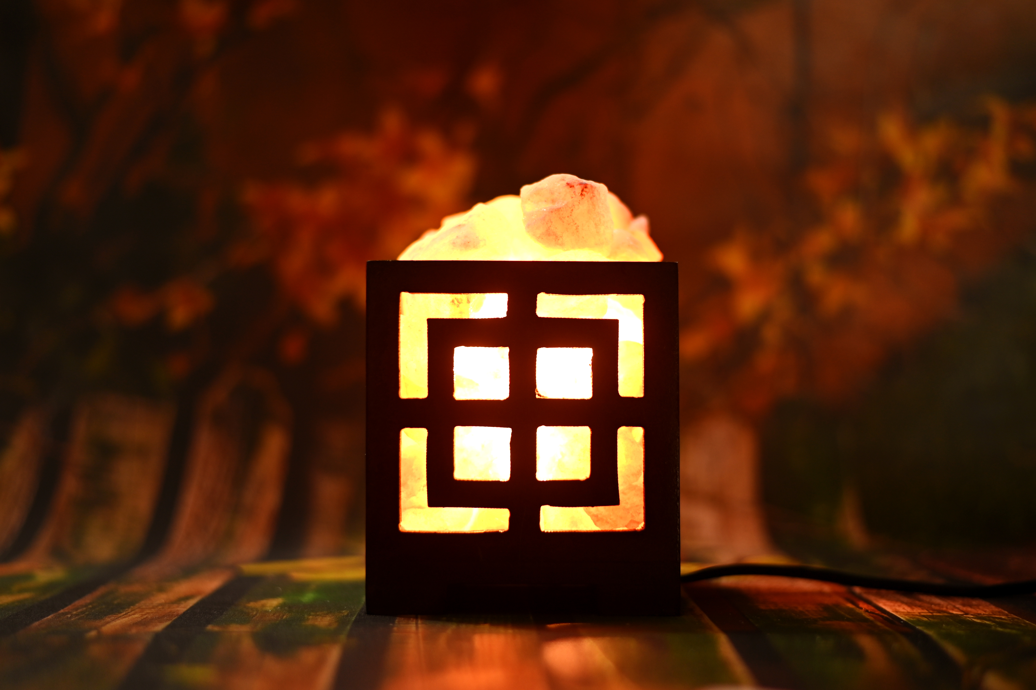 Mystic Cube Salt Lamp- Small