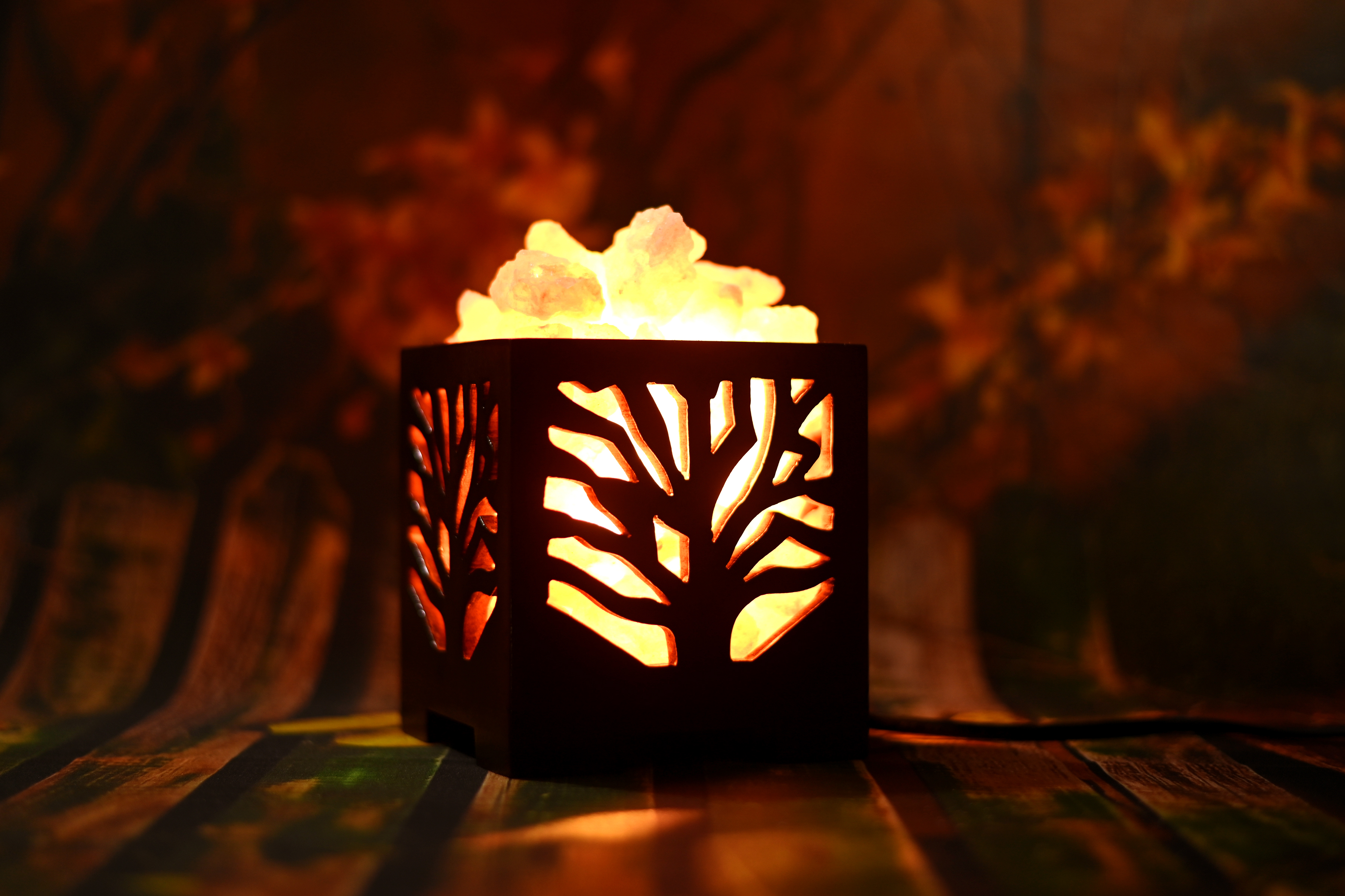 Tree of Life Salt Lamp - Small view 2